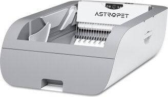 AstroPet Helios Series smarte selbstreinigende Katzentoilette aus Kunststoff Grau – Bild 1 von 3