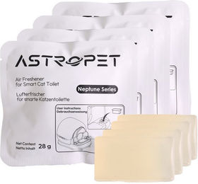Produktbild von AstroPet Katzentoilette Lufterfrischer Neptune Series Weiß 4 Stück