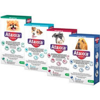 Produktbild von Ataxxa Spot-On Flohmittel für Katzen 4-10kg 3 Pipetten