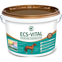 Produktbild von Atcom ECS-Vital Ergänzungsfutter für Pferde zur Unterstützung von Haut, Fell, Leber und Hufen für Senior Pferde