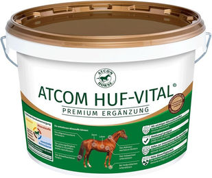 ATCOM HUF-VITAL Unpelletiertes Ergänzungsfutter für Pferde als Pulver 1000g – Bild 1 von 2