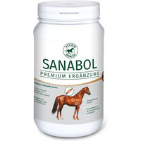 Produktbild von Atcom Sanabol Ergänzungsfutter für Pferde zur Unterstützung von Muskelaufbau und Stoffwechsel 1 kg - 1 kg