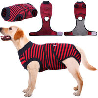Produktbild von Atmungsaktiver Hundeshirt als Leckschutz nach Kastration in Rot XL aus Stoff