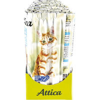 Produktbild von Attica Crunchy Sticks Lachs für erwachsene Katzen 50 g 30er Pack - 30 x 5 g