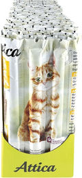 Produktbild von Attica Katzensticks Geflügel und Leber Leckerli für erwachsene Katzen 50 g 30er Pack - 30 x 50 g