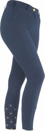 Aubrion Chapman Reithose Damen Full Grip Silikon Marineblau Größe 30 – Bild 1 von 2