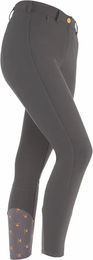 Aubrion Chapman Reithose Damen mit Full Grip Silikon Grip in Grau Größe 30 – Bild 1 von 2