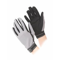 Produktbild von Aubrion Damen Reithandschuhe aus Stretch-Mesh in Grau Größe S