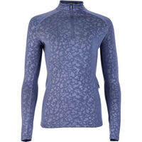 Produktbild von Aubrion Revive Reitshirt für Damen Langarm Funktionsunterwäsche Winter Blau 3XL