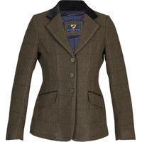 Produktbild von Aubrion Saratoga Turnierjacke Damen aus Wolle in Grün und Braun Größe XXL