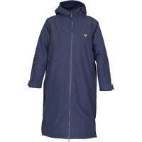 Produktbild von Aubrion Shires Core Unisex Allwetter-Bademantel mit Sherpa-Futter wasserabweisend Marineblau Größe M