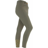 Produktbild von Aubrion Thompson Damen Reithose mit Mid Grip Silikon Grip in Olivgrün Größe 91