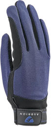 Aubrion Unisex Reithandschuhe aus Netzmaterial wasserabweisend Marineblau Größe S – Bild 1 von 3