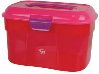 Produktbild von Aufbewahrungsbox York aus Kunststoff in Rosa oder Rot