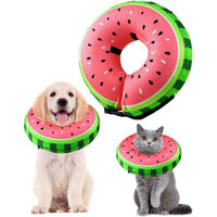 Produktbild von Aufblasbare Halskrause für Hunde und Katzen als Schutzkragen und Leckschutz in Größe S aus Plüsch