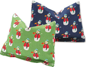Aumüller Katzenspielkissen Baldini Schneemänner 2er Pack – Bild 1 von 1