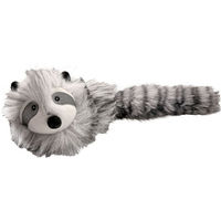 Produktbild von Aumüller Katzenspielkissen Waschbär aus Wolle mit Baldrian, Katzenminze und Silver Vine