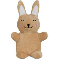 Produktbild von Aumüller Baldi Bunny Katzenspielkissen aus Plüsch mit Baldrian zur Beruhigung