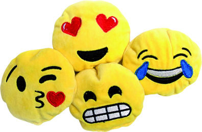 Aumüller Emojis Katzenspielkissen mit Catnip 2er-Set – Bild 1 von 5