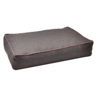 Produktbild von Aumüller Hundekissen Basic Line Braun 78 cm aus Canvasstoff mit Visco-Sticks Füllung