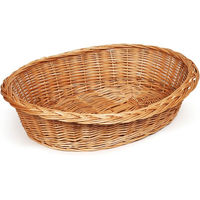 Produktbild von Aumüller Hundekorb aus gesottener Weide Braun 60x45x15cm