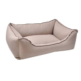 Aumüller Hundesofa Basic Line Hundebett Beige 100cm – Bild 1 von 5