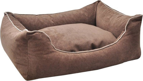 Aumüller Hundesofa Ortho Line Orthopädisches Hundebett mit Memory Foam Braun 100 cm – Bild 1 von 6