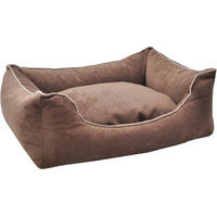 Produktbild von Aumüller Hundesofa Ortho Line Orthopädisches Hundebett mit Memory Foam Braun 100 cm