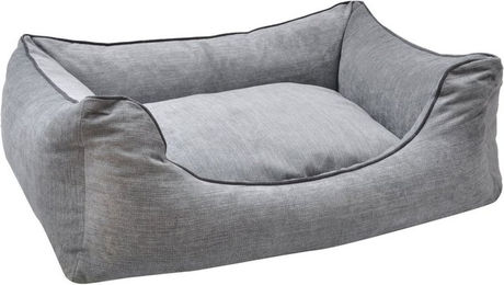 Aumüller Hundesofa Ortho Line Orthopädisches Hundebett mit Memory Foam Grau 117 cm – Bild 1 von 6
