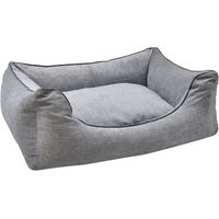 Produktbild von Aumüller Hundesofa Ortho Line Orthopädisches Hundebett mit Memory Foam Grau 80 cm