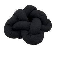 Produktbild von Aumüller Hundespielzeug Knotenball Canvas aus Baumwolle Schwarz