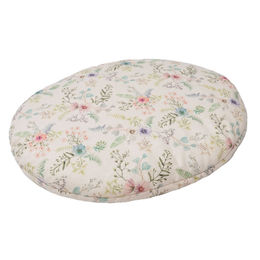 Aumüller Katzenhöhle und Transportkorb aus Vollweide in Grau/Braun inklusive Liegekissen – Bild 1 von 3