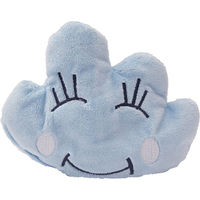 Produktbild von Aumüller Katzenkissen Wolkenkissen aus Plüsch mit Baldrianwurzel und Dinkelspelz in Blau