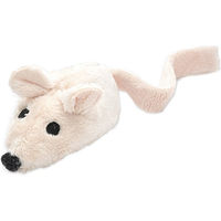 Produktbild von Aumüller Katzenspielkissen Baldi Maus aus Plüsch in Beige