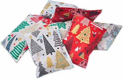 Produktbild von Aumüller Katzenspielkissen BALDINI Tannenbäume 2er Set mit Catnip aus Stoff