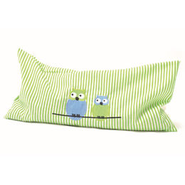 Aumüller Katzenspielkissen Leander Maxi mit Bio-Katzenminze in Grün-Weiß - 1 Stk. – Bild 1 von 4