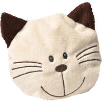 Produktbild von Aumüller Katzenspielkissen Mini-Willy Catnip-Spielzeug aus Plüsch in Weiß