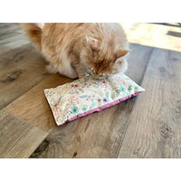 Produktbild von Aumüller Katzenspielkissen Recycled Line Soft Flowers Maxi mit Katzenminze und recycelten Fasern - 1 Stk.