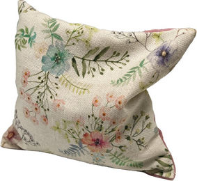 Aumüller Katzenspielkissen Soft Flowers Größe S mit Katzenminze aus Baumwolle – Bild 1 von 9