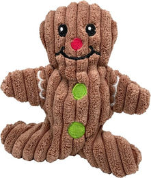 Aumüller Katzenspielzeug Lebkuchenmann mit Catnip aus Polyester braun 17 cm - 1 Stk. – Bild 1 von 6