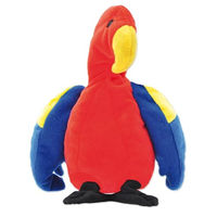 Produktbild von Aumüller Katzenspielzeug Papagei Polly Plüschtier mit Baldrianfüllung aus Polyester - 1 Stk.