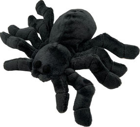 Aumüller Katzenspielzeug Spooky Tarantel mit Catnip in Schwarz aus Polyester 16 x 14 x 4 cm – Bild 1 von 6