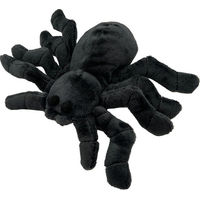 Produktbild von Aumüller Katzenspielzeug Spooky Tarantel mit Catnip in Schwarz aus Polyester 16 x 14 x 4 cm