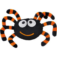 Produktbild von Aumüller Korbwaren Katzenspielzeug Spinne Thekla mit Baldrian und Catnip in Schwarz Orange Bunt aus Polyester