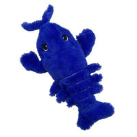 Produktbild von Aumüller Lucky Lobster Elektrisches Katzenspielzeug Zappel-Hummer Blau aus Polyester