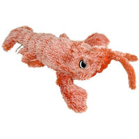Produktbild von Aumüller Lucky Lobster Zappel-Hummer elektrisches Katzenspielzeug mit Katzenminze in Orange aus Polyester