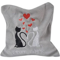 Produktbild von Aumüller Schmusekissen True Love Katzenkissen mit Catnip Größe L Grau