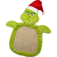 Produktbild von Aumüller Weihnachtsmuffel Sisalkratzmatte für Katzen mit Katzenminze Grün 58 cm