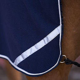 Ausreitdecke FLEECETRAINER III aus Fleece in Blau für Busse – Bild 1 von 4