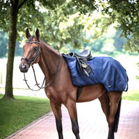 Produktbild von Ausreitdecke RAINTRAINER 100 aus Stoff in Schwarz oder Blau